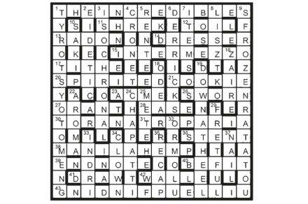 Crossword solution Archives | Page 14 of 27 | The Spectator