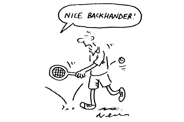 Backhander