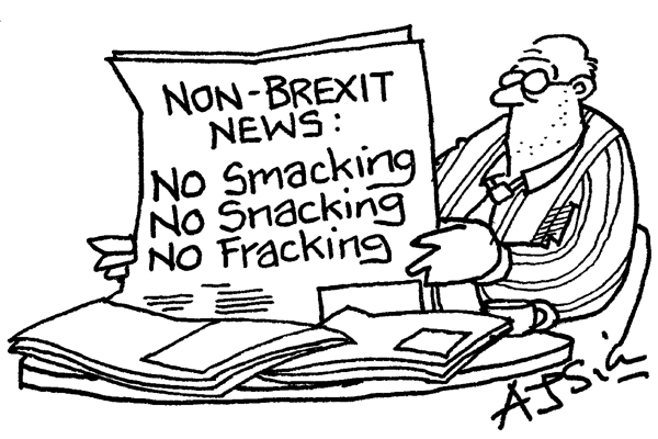 No smacking, snacking, fracking