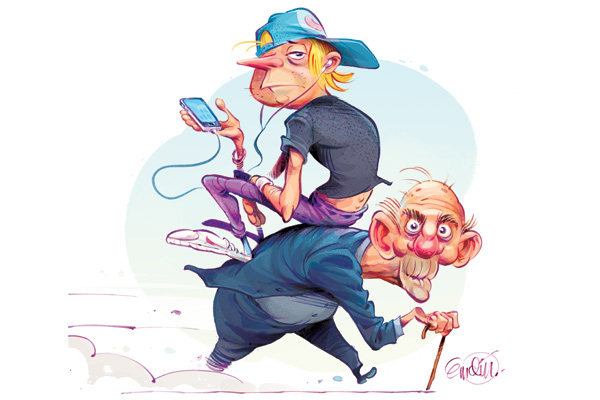 Why the generation gap is a myth | The Spectator Why the generation gap is a myth | The Spectator