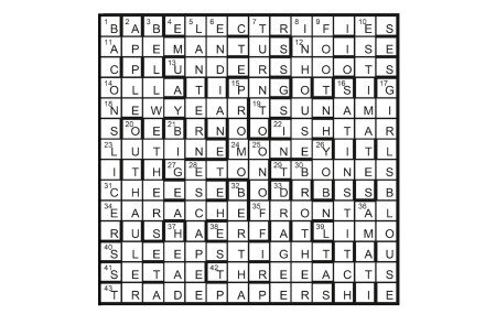 Crossword Unclued: A Crossword in Bahasa Indonesia