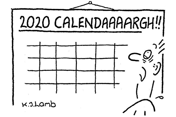 2020 Calendaaaargh
