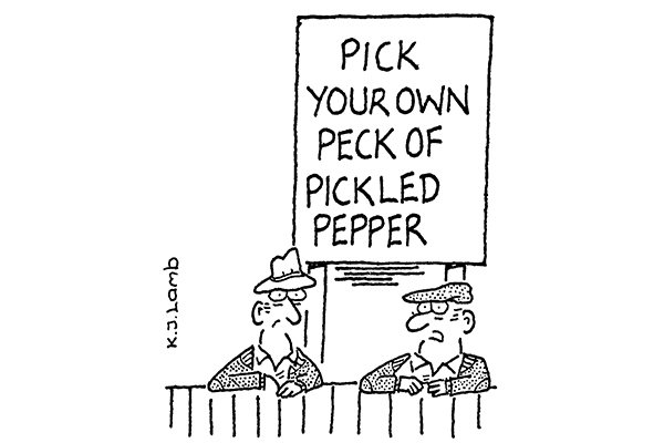 Pickled pepper pickers