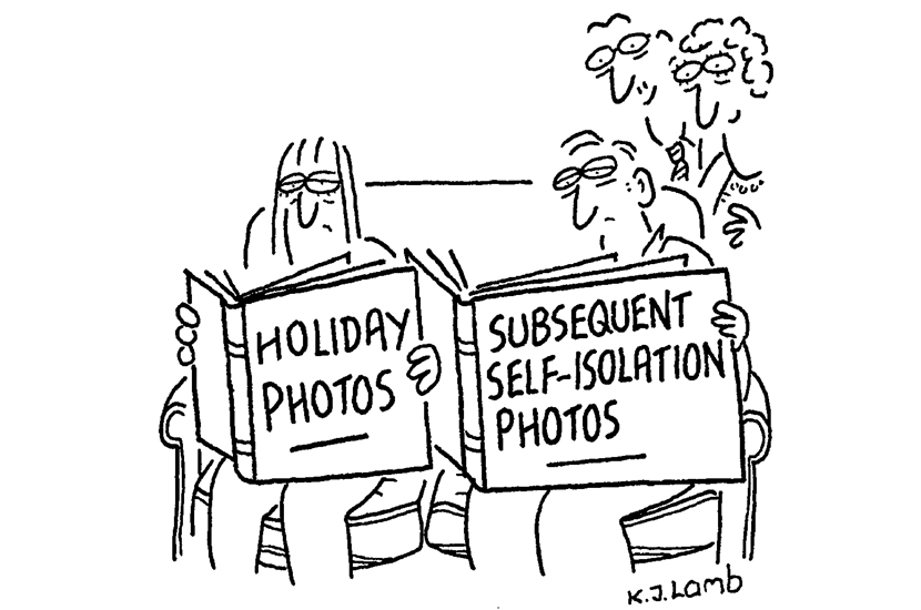 Self-isolation photos