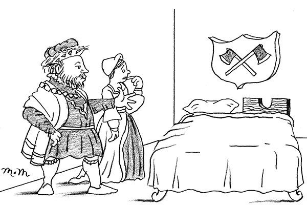Henry VIII and the matrimonial bed