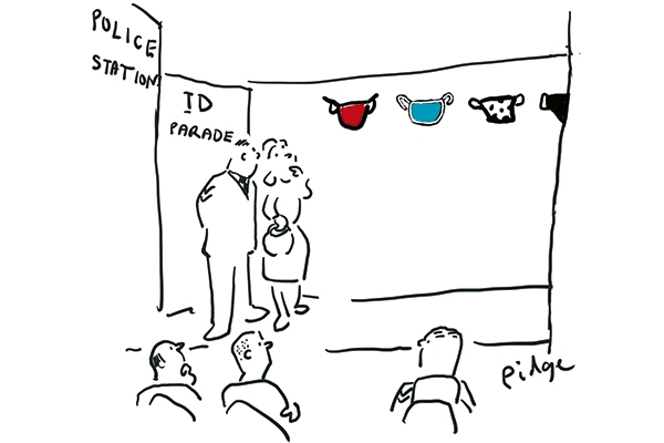 Police ID masks