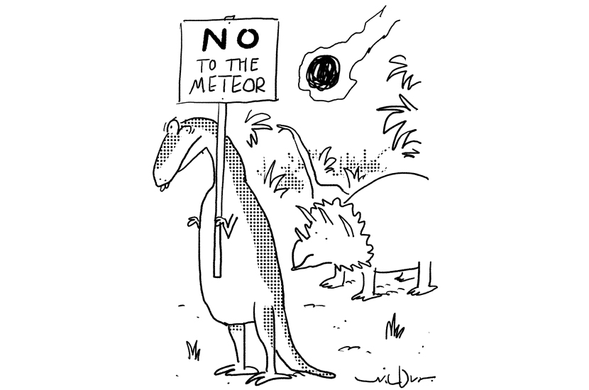 No to the meteor