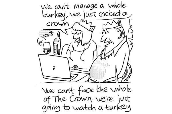 We can’t manage a whole turkey