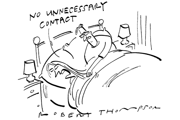 No unnecessary contact