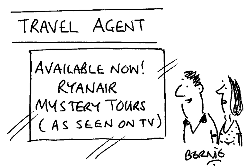 Ryanair mystery tours