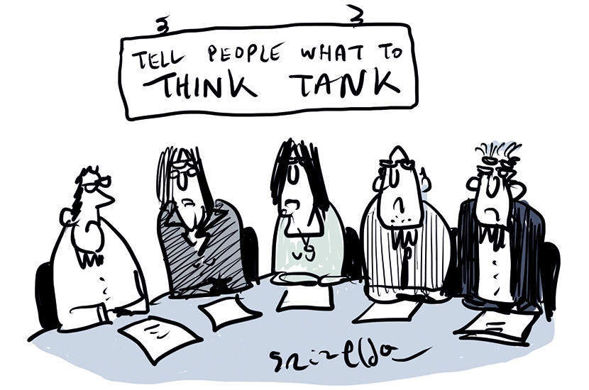 Tell people what to think tank