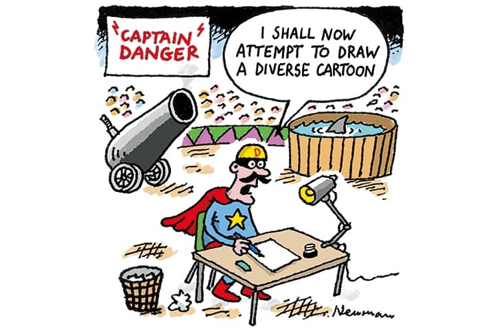 Can cartoons be both funny – and diverse? | The Spectator