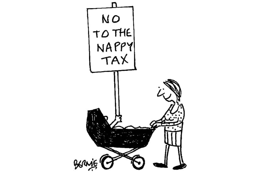 No to the nappy tax