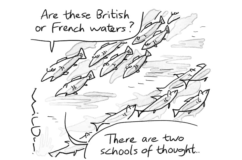 Are these British or French waters?