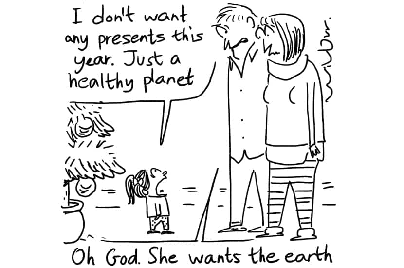 Oh God. She wants the earth