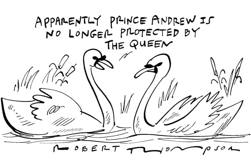 Prince Andrew is no longer protected by the Queen