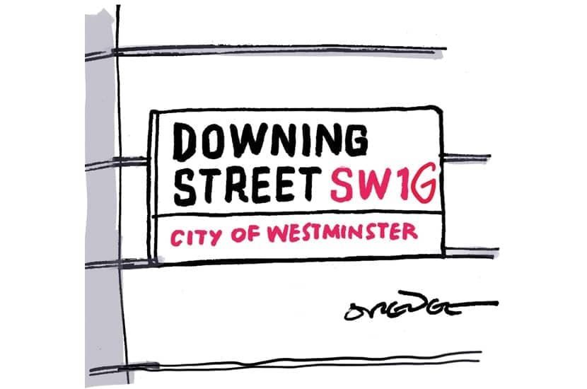 Downing street SW1G