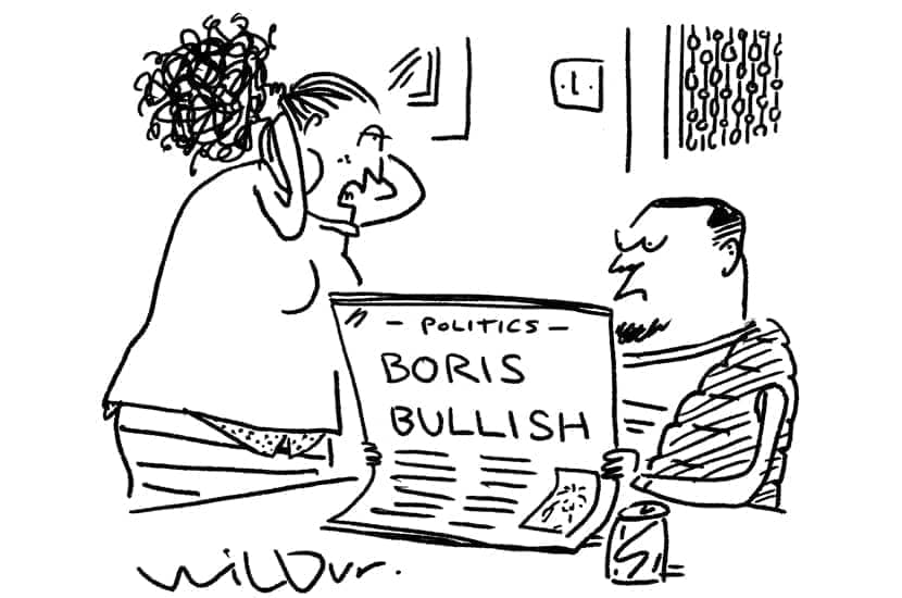Boris bullish