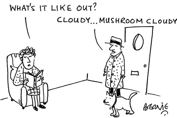 Mushroom cloudy