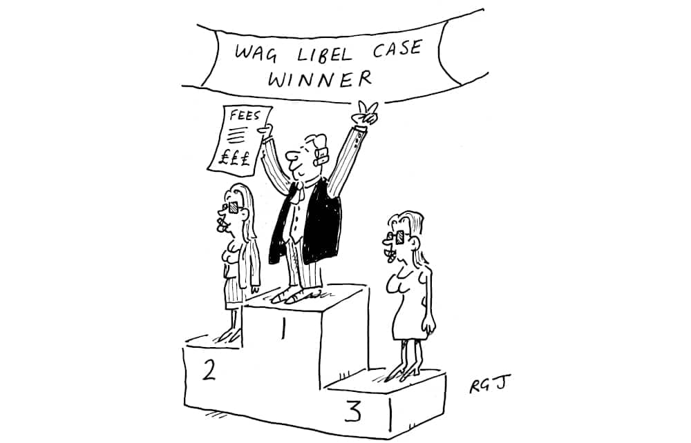 Wag libel case winner