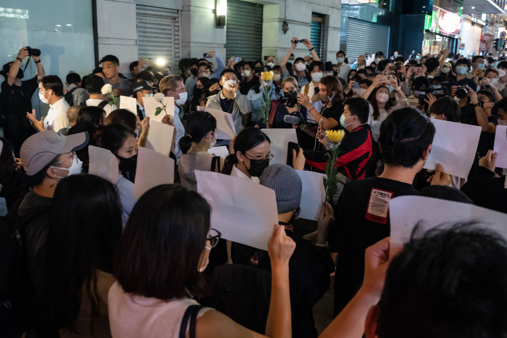 China s protests and the dark lesson of Hong Kong The Spectator
