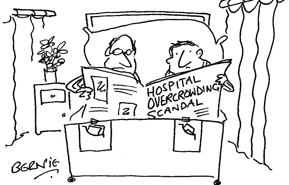 Hospital overcrowding scandel
