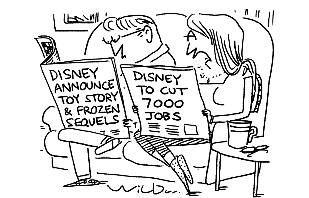 Disney to cut 7000 jobs