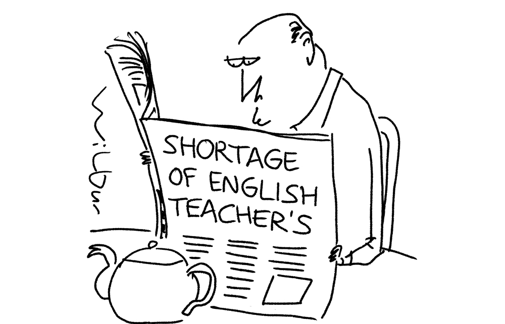 Shortage of English teachers