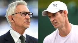 Gary Lineker and Andy Murray