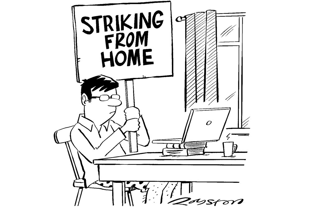 Striking from home