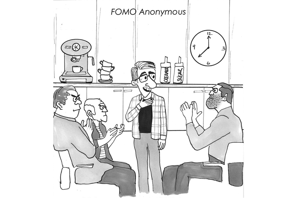Welcome everyone to FOMO Anonymous