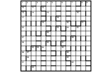 Cryptic Crossword [4] – The Poor Print