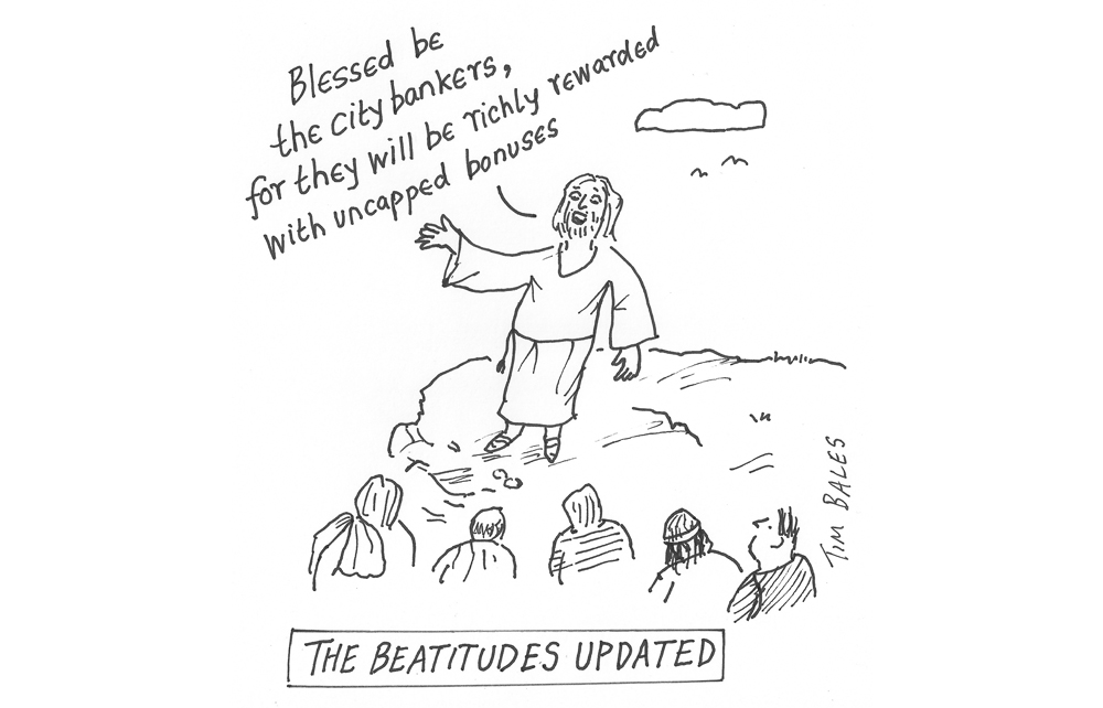 Blessed be the city bankers