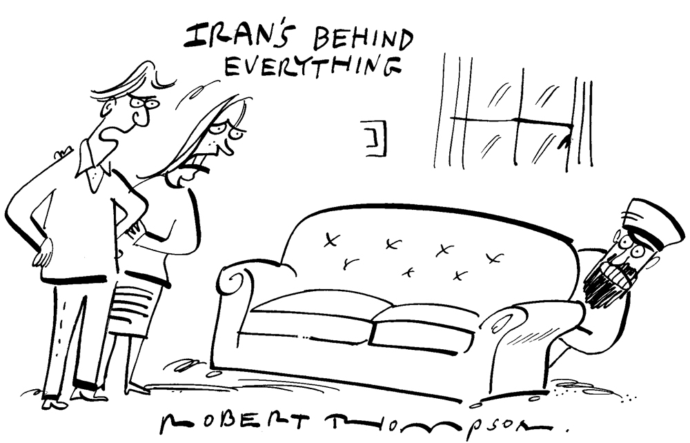 Iran’s behind everything
