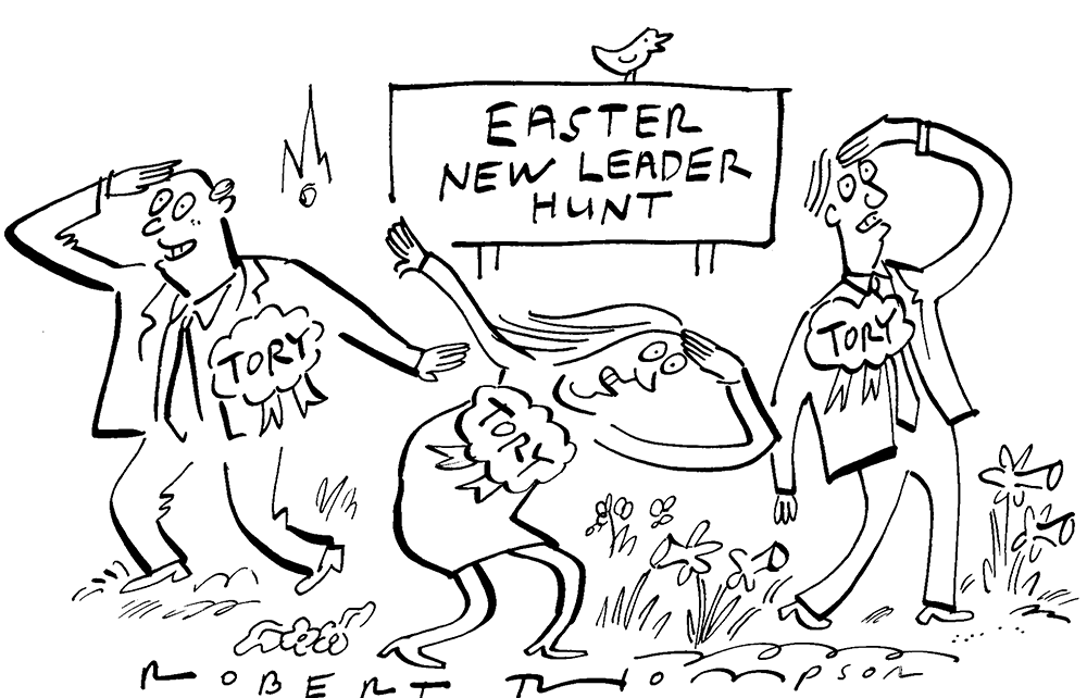 Easter new leader hunt