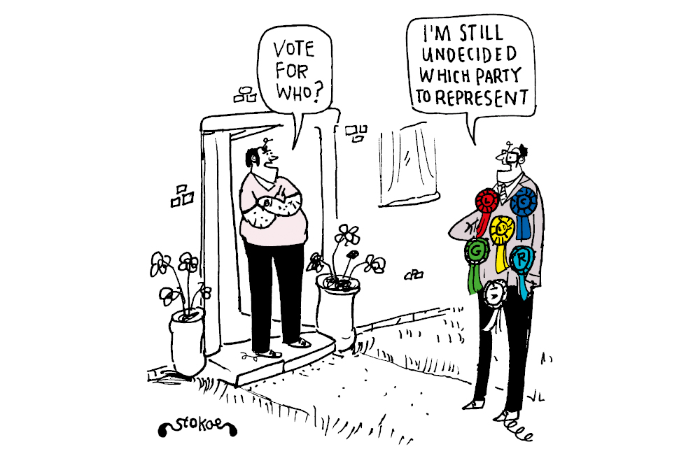 Vote for who?