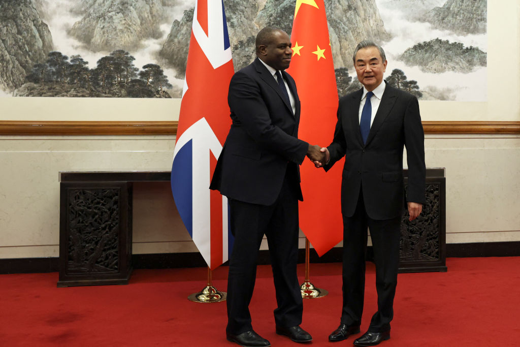 How far will Lammy go to rebuild ties with China? | The Spectator