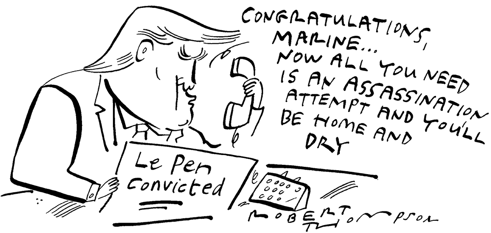 Le Pen convicted