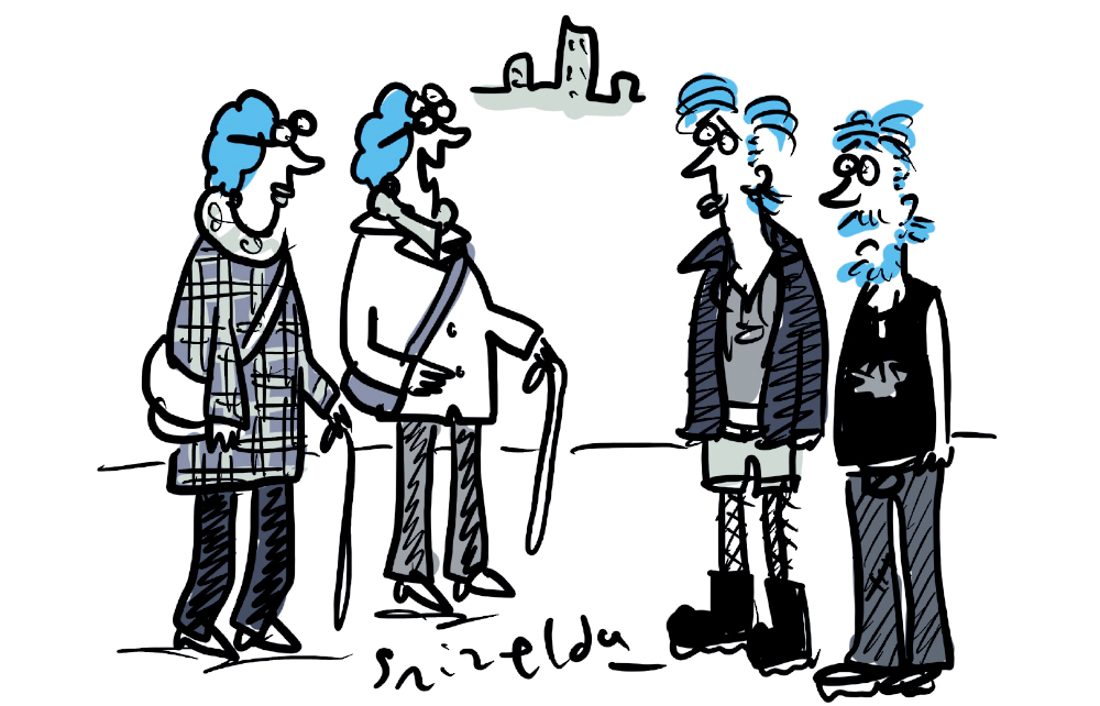It’s nice to see blue rinse is popular again