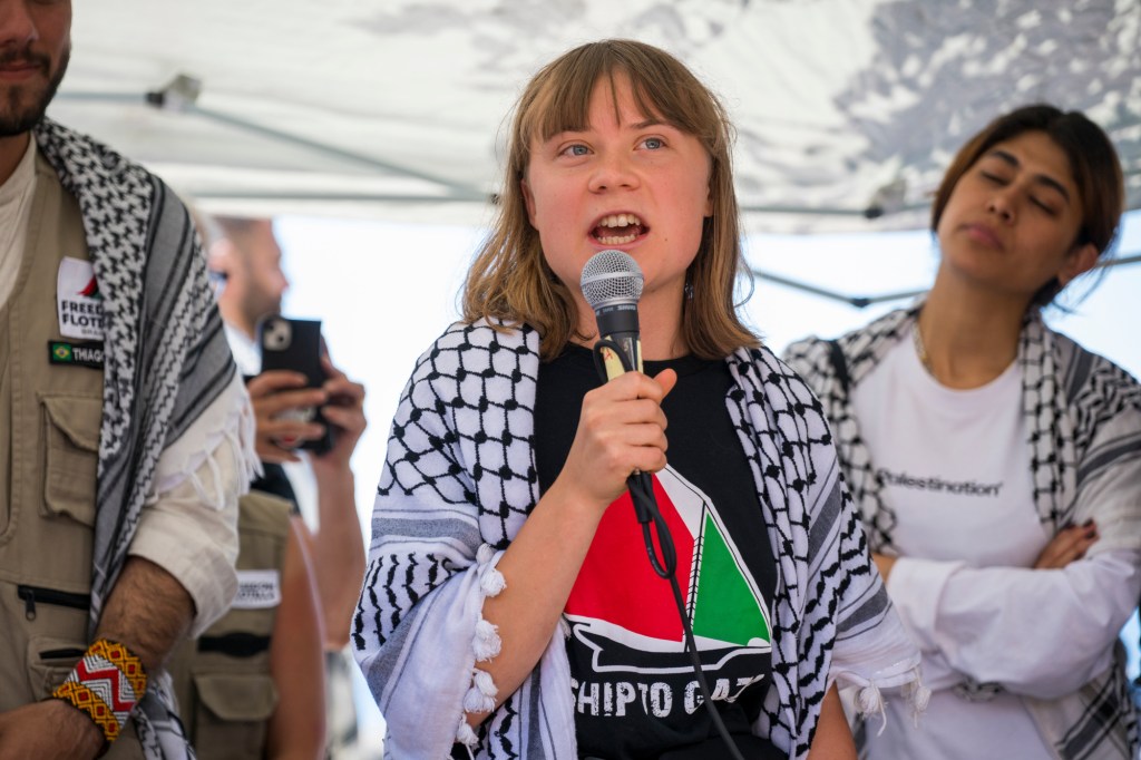 Greta Thunberg’s pathetic Gaza voyage