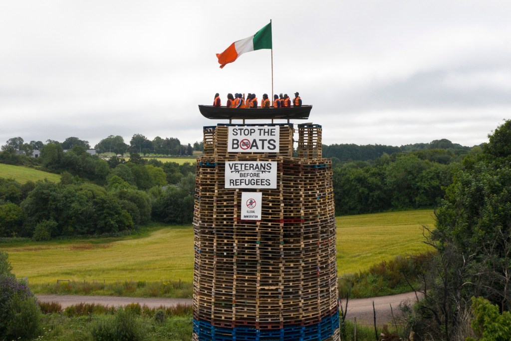 The hypocrisy of those attacking Moygashel’s migrant bonfire