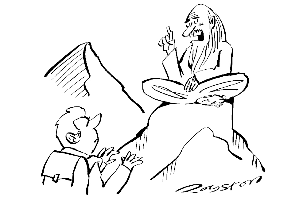 True enlightenment is only achievable if you listen to my podcast