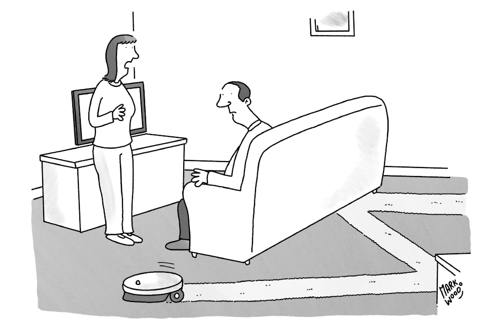 That’s not the robot vacuum cleaner