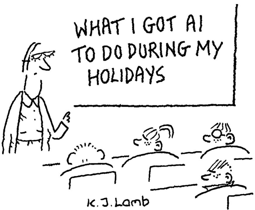 During my holidays