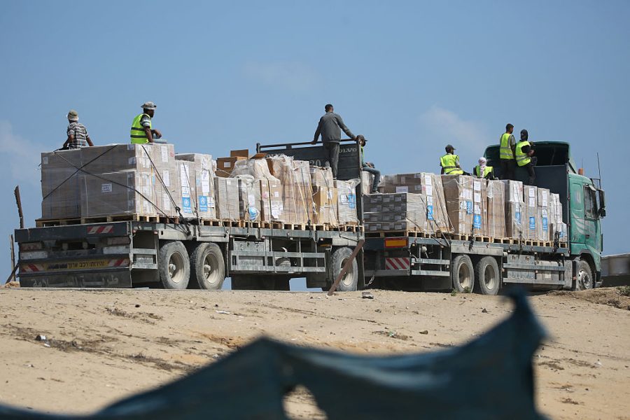 Where is the outrage over the aid trucks hijacked in Gaza?