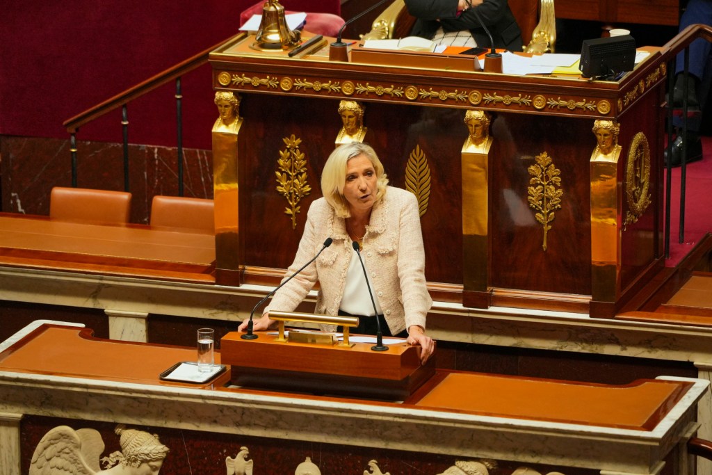 Marine Le Pen is calling the shots now