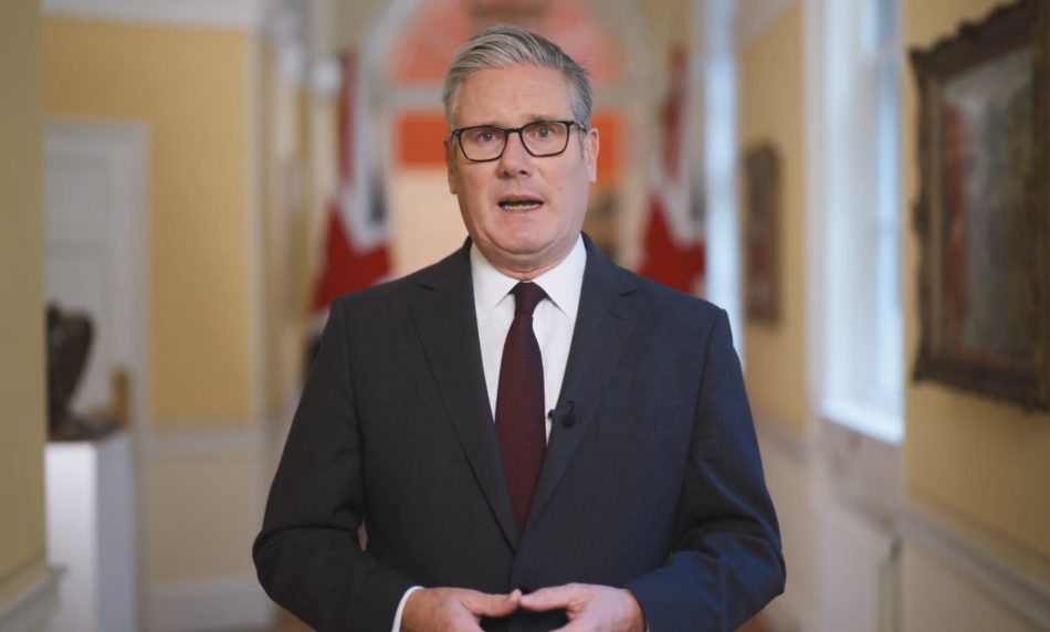 Keir Starmer: UK recognises a Palestinian state