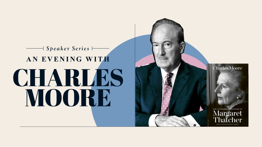 Speaker Series: An evening with Charles Moore