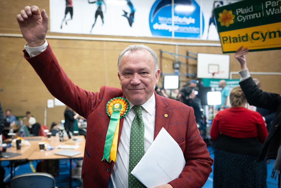 Plaid Cymru storms to victory in Caerphilly