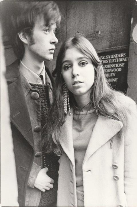 Laura Gascoigne in 1967. Image: Laura Gascoigne